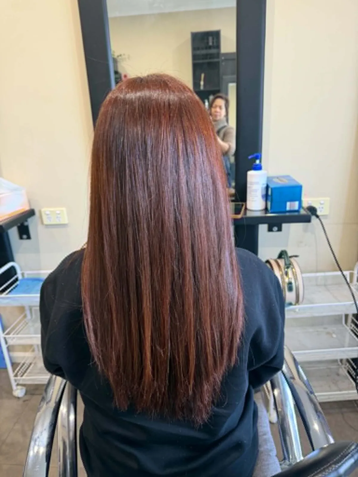 After colour balance and smoothing